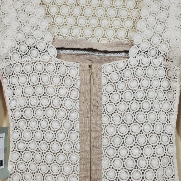 LUDMILA LABKOVA Crochet Eyelet Lace Maxi Dress NWT - Picture 5 of 13